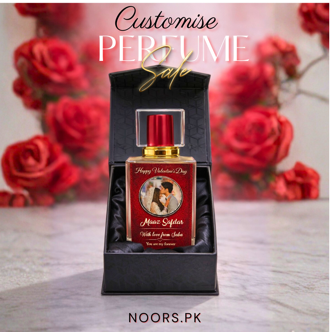 Personalised Valentine’s Day Perfume Gift Box