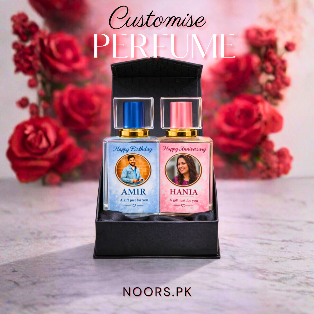 Personalised His & Her Perfume Gift Set