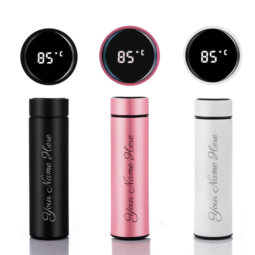 CUSTOMISE TEMPERATURE BOTTLE (FREE DELIVERY)