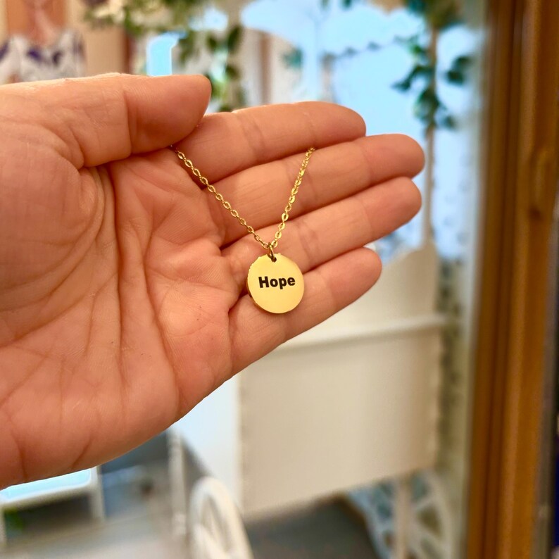 Personalize Coin Necklace