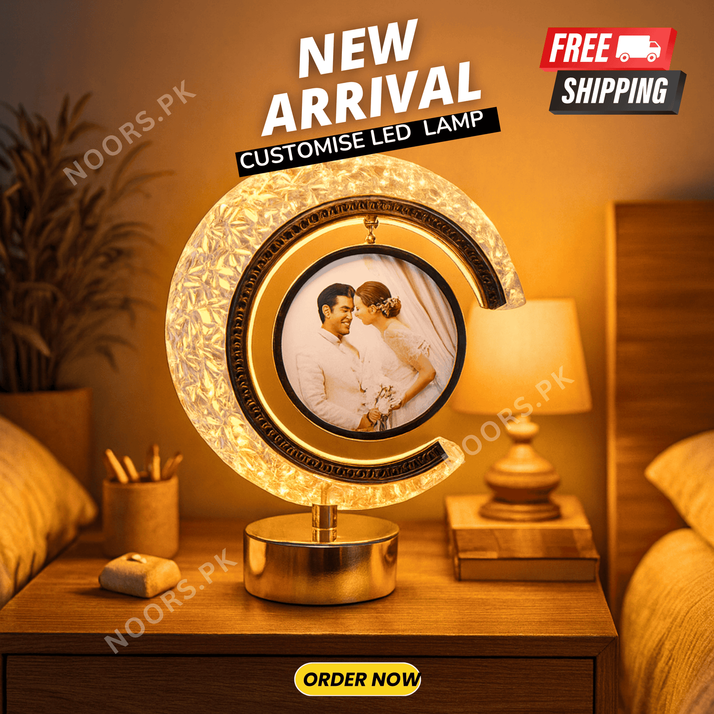 CUSTOMISE PICTURE LED LAMP (FREE DELIVERY)