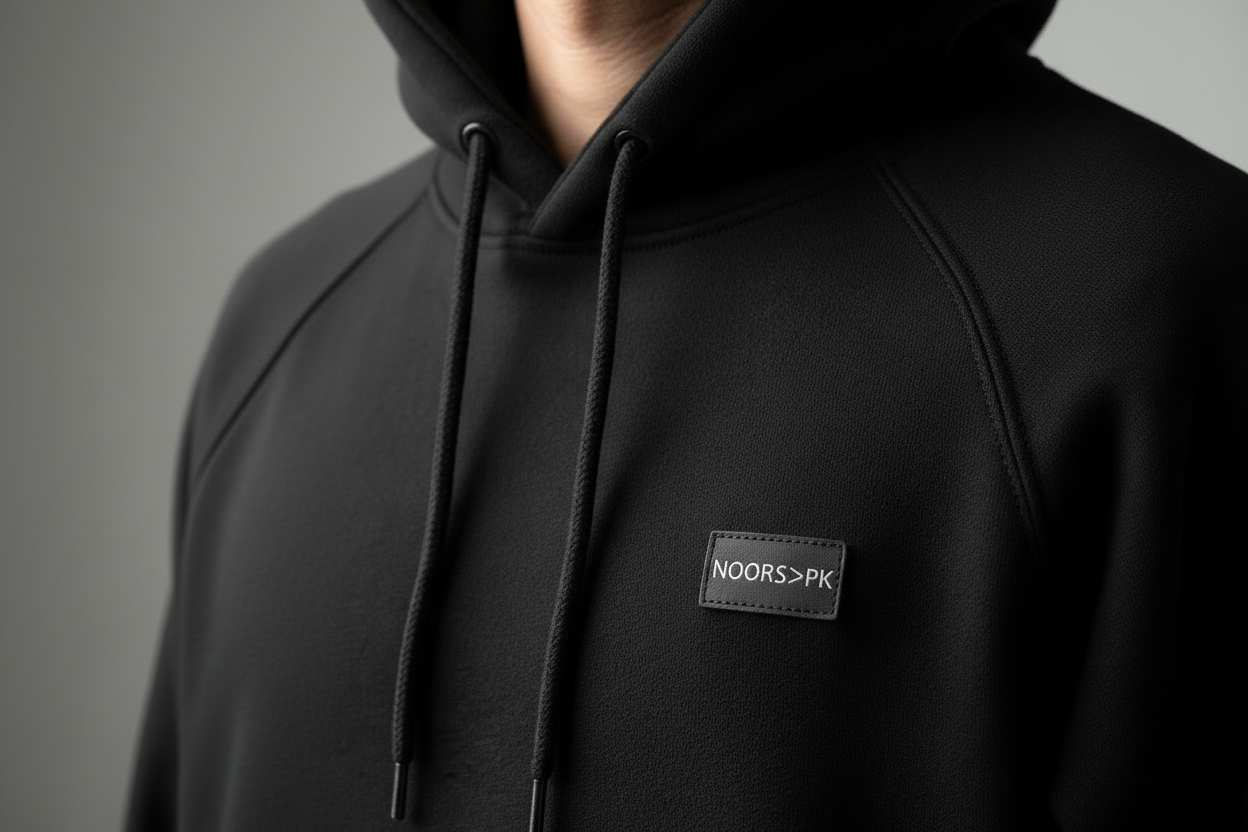 not just lable need hoodie shot too