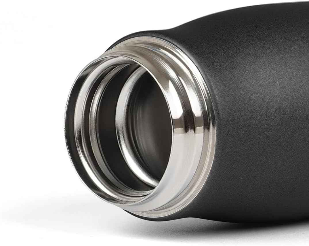 Personlized Water Bottle with Portable Lid Metal Thermos Vacuum Insulated Stainless Steel