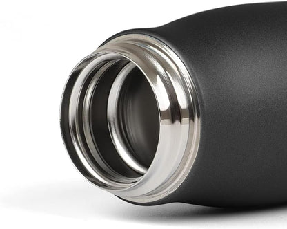 Personlized Water Bottle with Portable Lid Metal Thermos Vacuum Insulated Stainless Steel