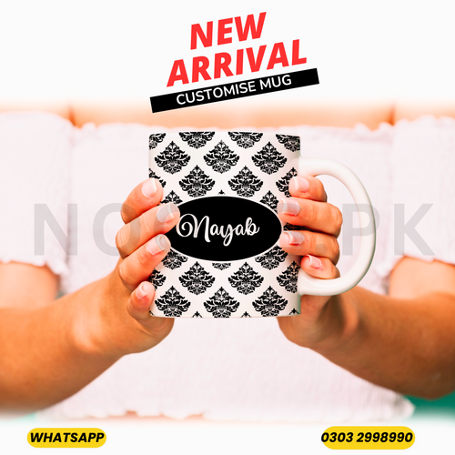 CUSTOMISE WHITE MUG