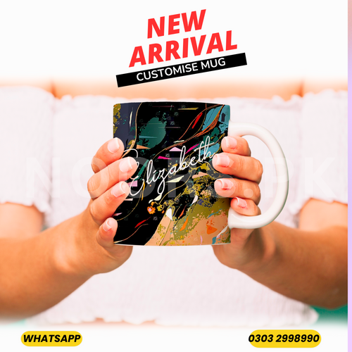 CUSTOMISE WHITE MUG
