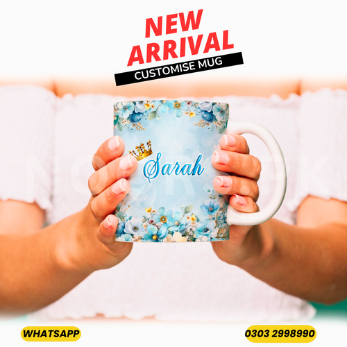 CUSTOMISE WHITE MUG