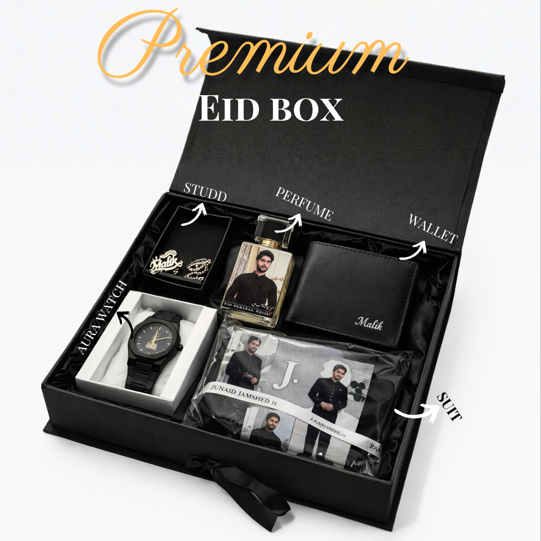 Premium Eid Gift Box – Complete Luxury 5 Item Combo | Free Delivery 🎁