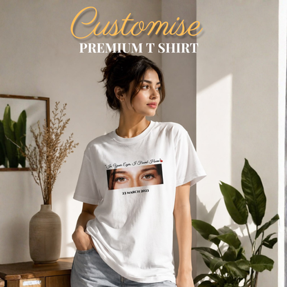Customise T-Shirt - Premium Fabric -