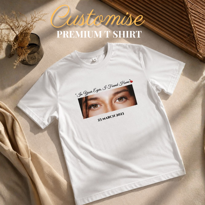 Customise T-Shirt - Premium Fabric -