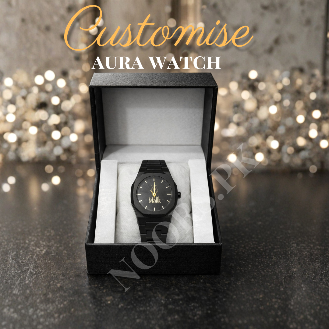 Premium Eid Gift Box – Suit, Custom Perfume & Watch | Free Delivery 🎁