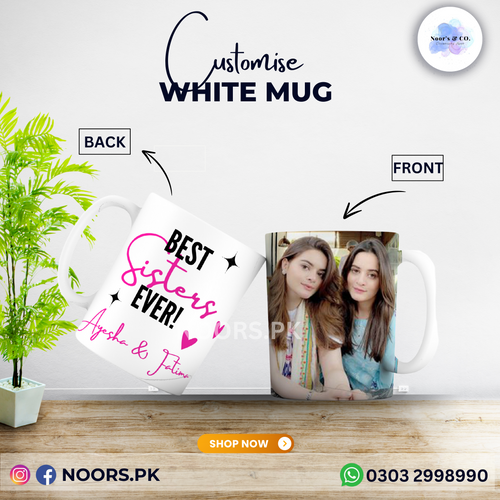 CUSTOMISE WHITE MUG