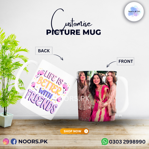 CUSTOMISE WHITE MUG