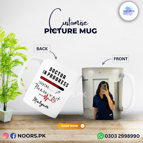 CUSTOMISE WHITE MUG