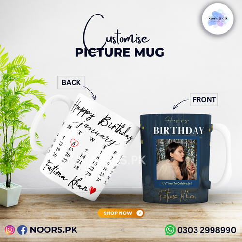 CUSTOMISE WHITE MUG