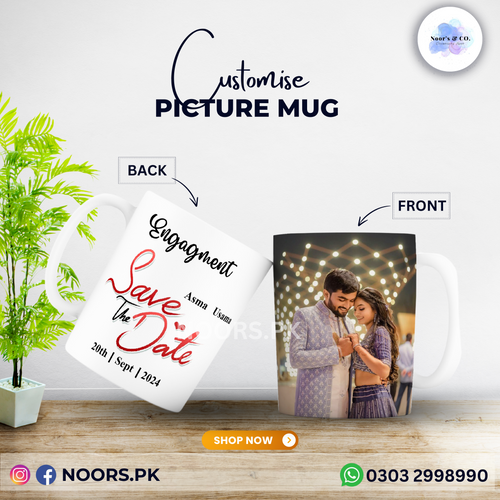 CUSTOMISE MUG WHITE