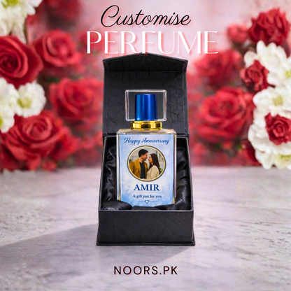 Personalised Anniversary Perfume Gift Box