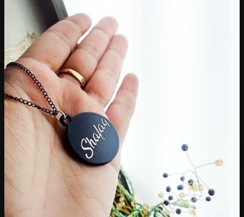 Personalize Coin Necklace