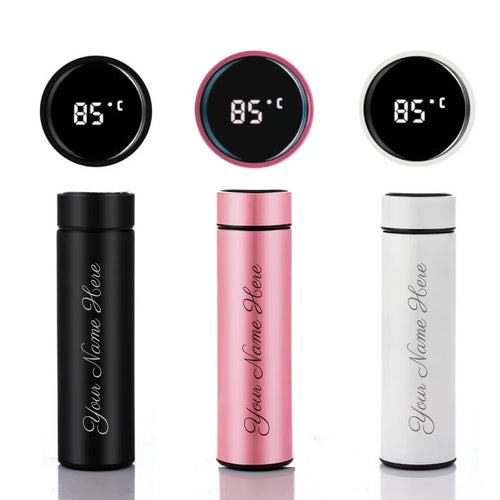 CUSTOMISE TEMPERATURE BOTTLE (FREE DELIVERY)