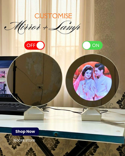 Personalized Magic Mirror LED Lamp