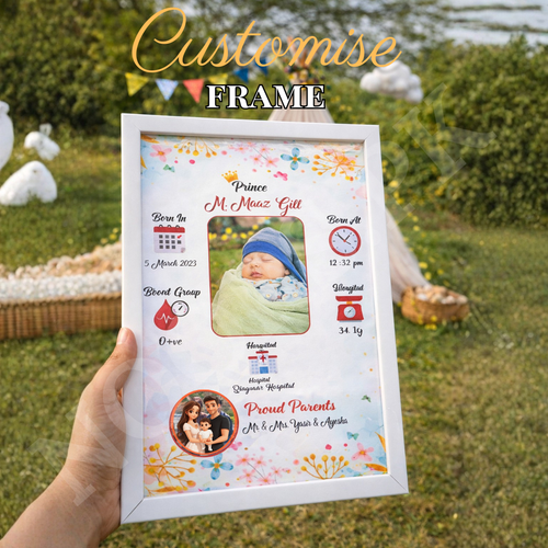 CUSTOM NEW BORN FRAME