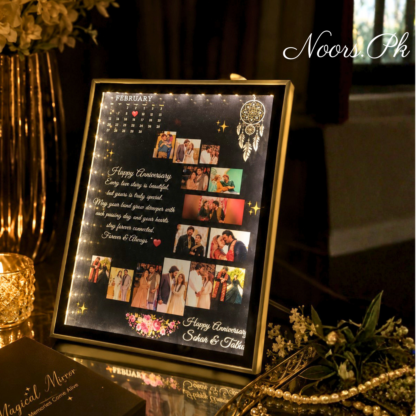 CUSTOMISE LED MIRROR+FRAME