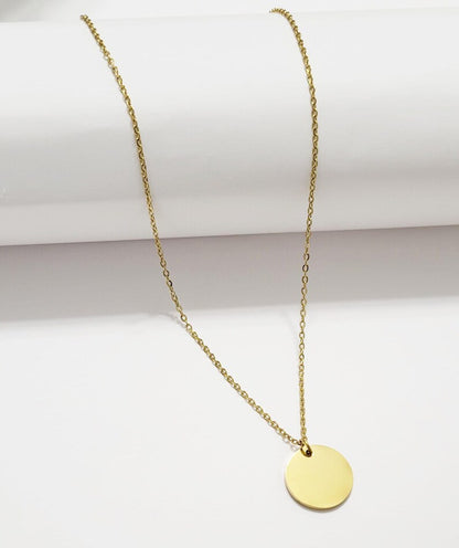Personalize Coin Necklace